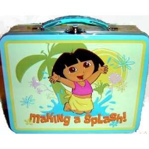  Dora the Explorer Tin Metal Lunch Box