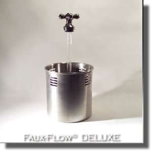  Stainless Cylinder Nickel Cross Handle Faux Flow DELUXE 