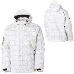  Technine Split T Quilted Jacket   Mens White, Large 