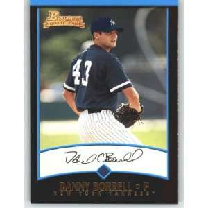  2001 Bowman #309 Danny Borrell RC   New York Yankees (RC 