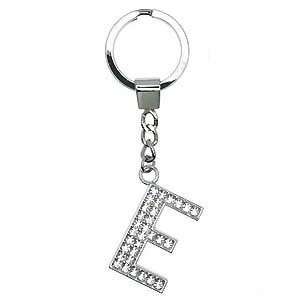  Letter E Keychain (Diamante) 