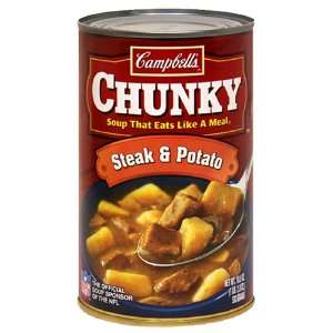 Campbells Chunky Steak & Potato Soup 19 oz  Grocery 