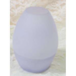   EGP1888 Purple Votive Tea Light Holder Egg Shaped 