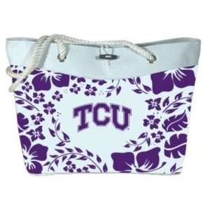  TCU Horned Frogs Hibiscus Tote