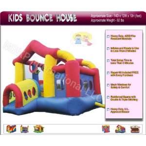    INFLATABLE KIDS BOUNCING MOONWALK HOUSE JUMPER Toys & Games
