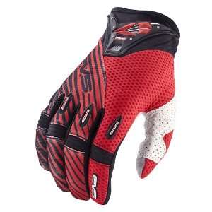  EVS Sports Atom Gloves (Red, Youth Medium) Automotive