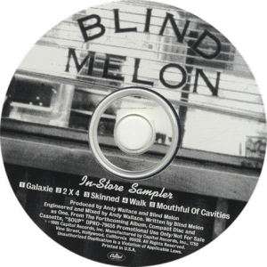 rare BLIND MELON 95 Soup/Galaxie 5tk PROMO samplr MINT  