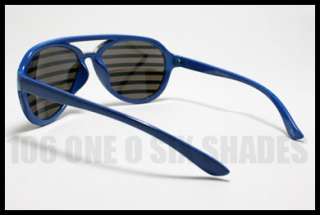   Sunglasses Shutter Shades Mirrored Lens Bling Bling ROYAL BLUE  