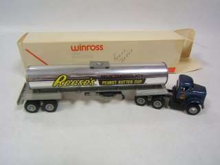 Winross Reeses Peanut Butter Cup Tanker Truck  