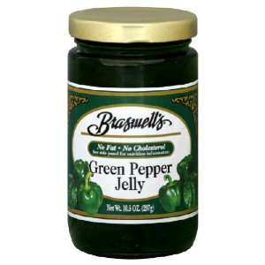  Braswell, Jelly Pepper Green, 10.5 OZ (Pack of 6) Health 