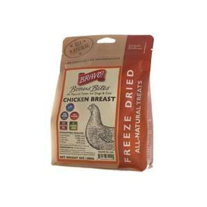 Bravo ze Dried Premium Antibiotic Chicken Bonus Bites Dog Treats 3 oz 