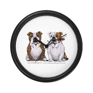  English Bulldog Lover Funny Wall Clock by 