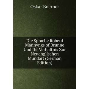  ltnis Zur Neuenglischen Mundart (German Edition) Oskar Boerner Books
