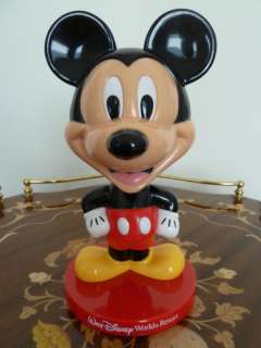 Disneyworld Mickey Mouse Bobble Head DisneyWorld Resort  