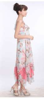 Bohemian Maxi Long Chiffon Gisele Beach Dress Women Floral Skirt 