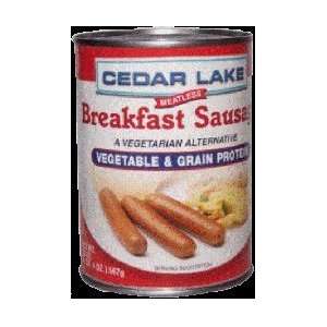 Cedar Lake Breakfast Sausage, 20 ounces (Case of 12 cans)  