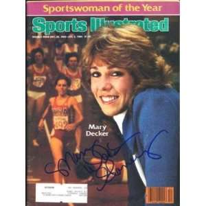 Mary Decker Auto Sports Illustrated Dec 20 1999 JSA COA   Autographed 