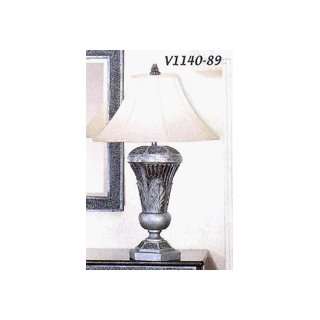 Volume V1140 89 hammerfest Table Lamp Antique Silver/Hammered Iron