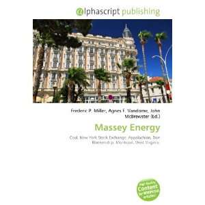  Massey Energy (9786133711037) Books