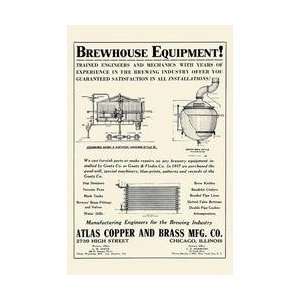 Brewhouse Equipment 28x42 Giclee on Canvas 