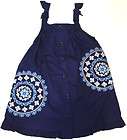 rm Gymboree Greek Isle Style Blue Embroidered Sun Dress 6 EUC  