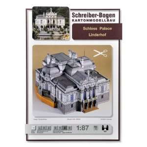  Schreiber Bogen Linderhof Castle Card Model Toys & Games
