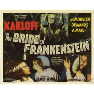  The Bride of Frankenstein Poster 