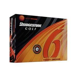  Bridgestone 2011 e6 Golf Ball   Orange