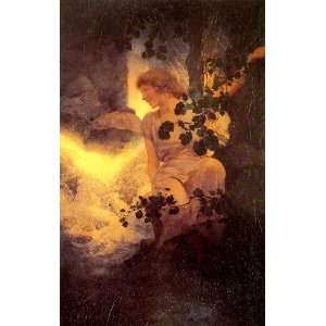  Hand Made Oil Reproduction   Maxfield Parrish   24 x 38 