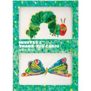  Caterpillar & Butterfly Invites & Thank You Cards