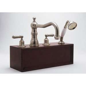  Perrin & Rowe English Bronze Country Tub Filler with Metal 
