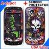 Pink Skull Case Cover T Mobile Samsung SideKick 4G +LCD  