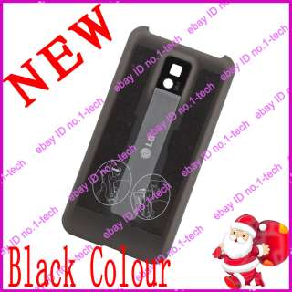   Door Cover Case For LG Optimus 2X P990 T Mobile G2X P999 Black  