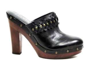 Ralph Lauren Shayla Womens Shoes Black Mules Sandal 8.5  