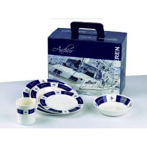  20 Piece Melamine Galleyware Set for Boat Sports 