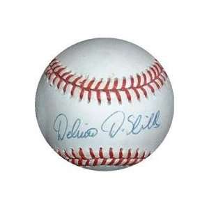  Delino DeShields autographed Baseball