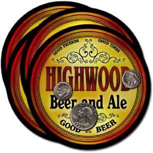  Highwood, IL Beer & Ale Coasters   4pk 