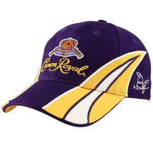  #26 Jamie McMurray Purple Driver Pit Adjustable Hat 