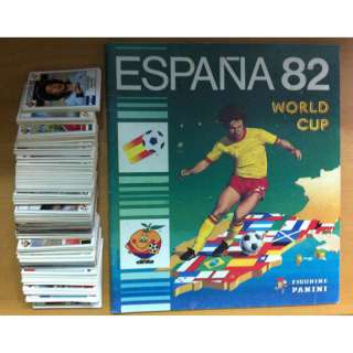   Espana 82 complete loose full set and world cup empty album  