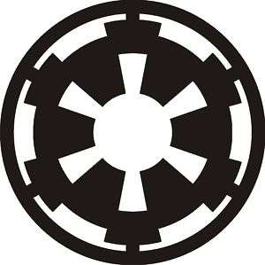 Starwars Imperial Symbol Vinyl Decal,Sticker,CarGraphic  