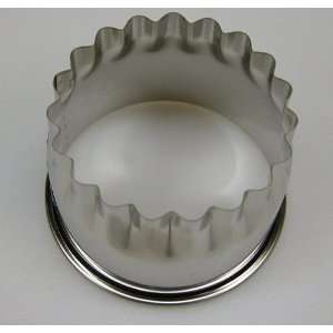  Ateco Fluted Cookie Cutter, 2 1/2 Diameter, 1 3/4 high 