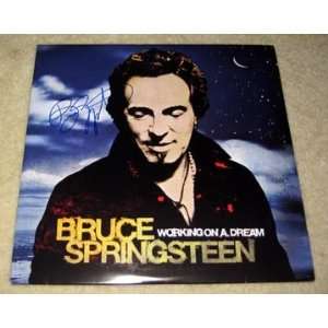  BRUCE SPRINGSTEEN signed AUTOGRAPHED New RECORD 