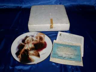 Marilyn Monroe Bradford Exchange Plate #9561C, 1993  