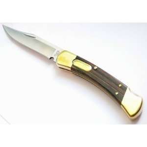  Buck 110 Hunter Dual Action Speed O Matic Knife Sports 