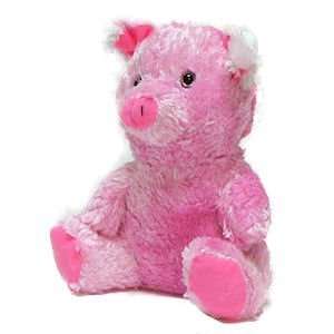 Plush Cute Pink Sitting Pig