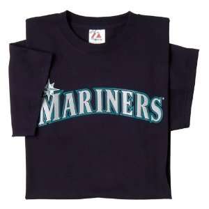 Seattle Mariners (YOUTH MEDIUM) 100% Cotton Crewneck MLB Officially 