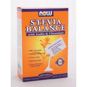  Now Foods  Stevia Balance, Inulin And Chromium (100 
