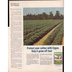  Cygon 267 Insecticide 1970 Original Vintage Advertisement 