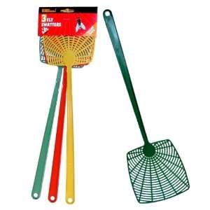  Insect Fly Swatter 3pk (Pack of 24) Health & Personal 