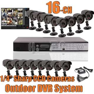   Surveillance Security CCTV Video DVR Indoor Camera System  